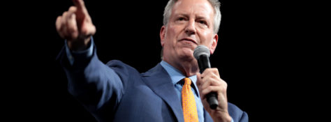 NYC Mayor Bill de Blasio